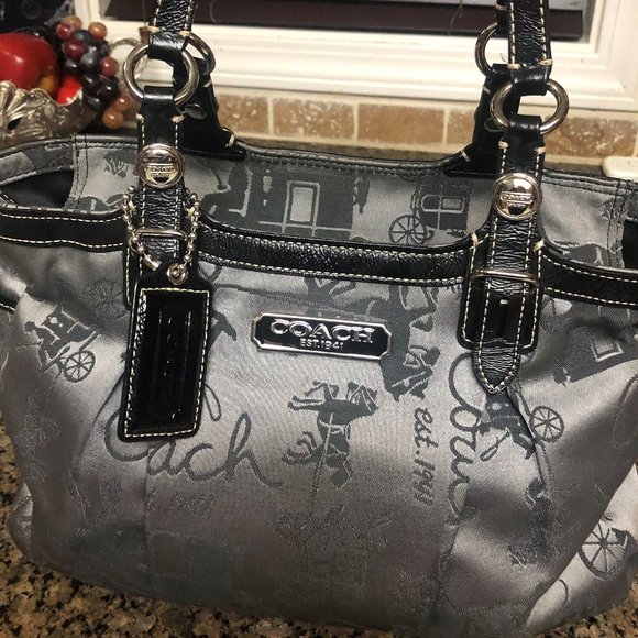 Coach Handbags - Coach Horse &Carriage East West Tote F16563* RARE